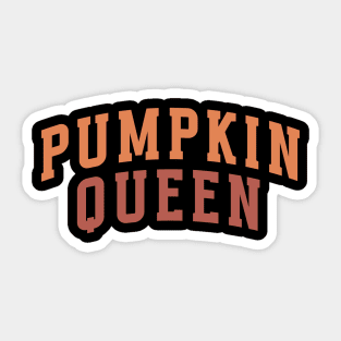 Pumpkin Queen Sticker